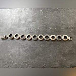 Sterling Silver and Marcasite Bracelet